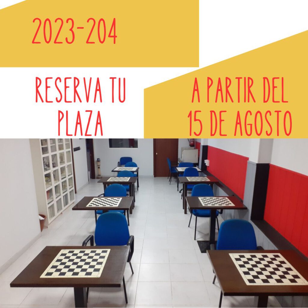 ¡COMIENZA EL PLAZO DE PREINSCRIPCIÓN! ¡RESERVA TU PLAZA!