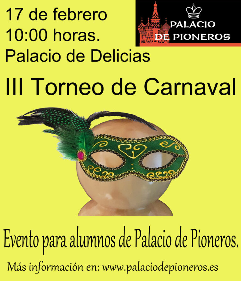 III TORNEO DE CARNAVAL 2024