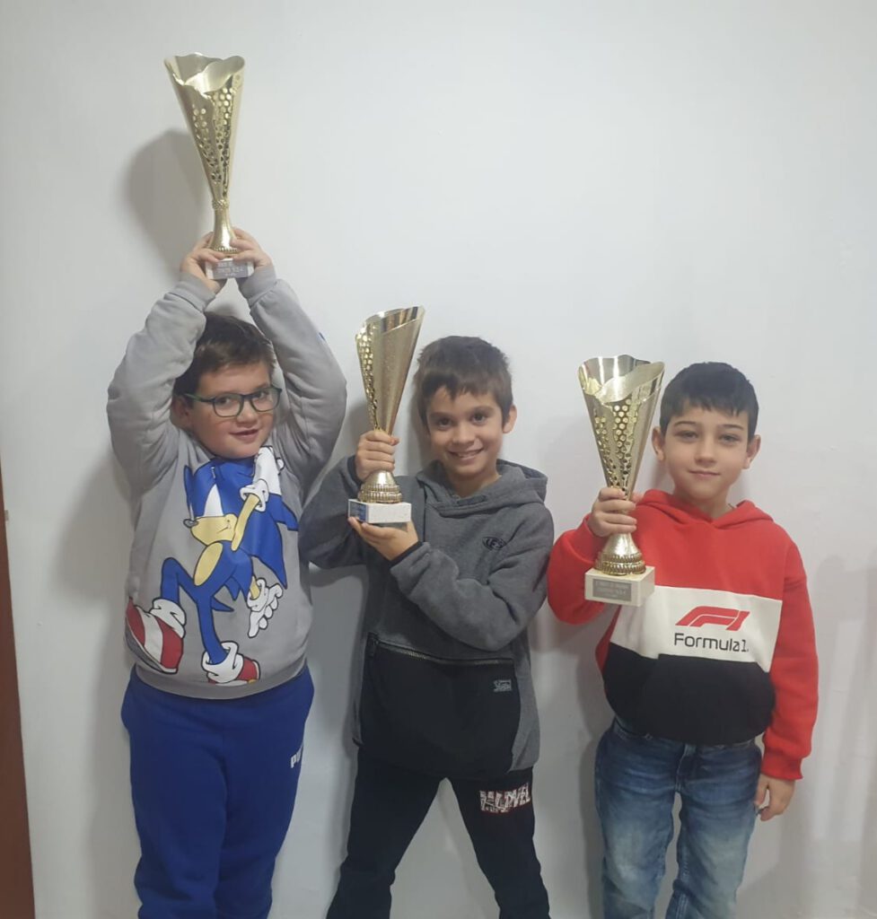 ENZO PINA CAMPEON DEL II TORNEO PARA PIONEROS SUB-8