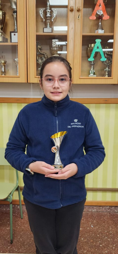 VANESSA RODRIGUEZ CAMPEONA EN EL TORNEO DE CESAR AUGUSTA.