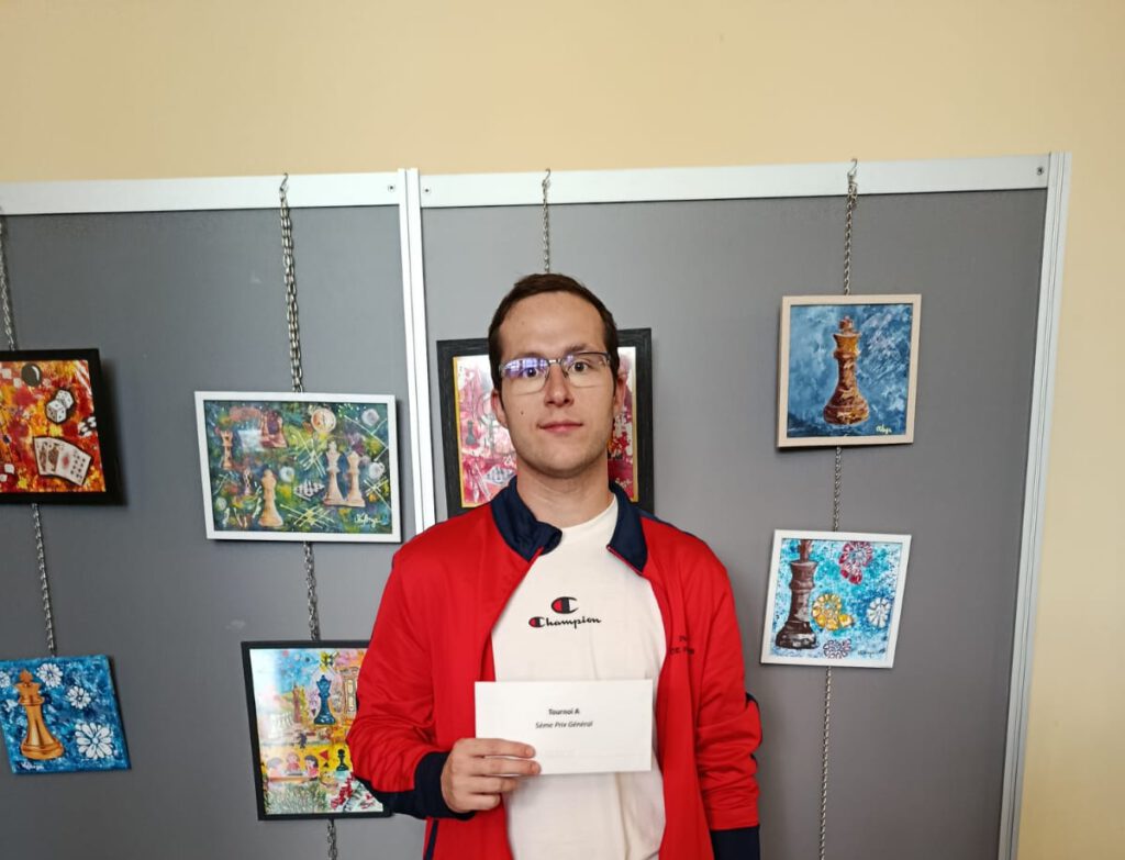 Daniel Romero logra su primer éxito en Francia.